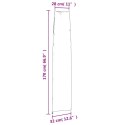 POKROWCE NA PARASOL OGRODOWY 2 SZT. 170X28/32 CM OXFORD 420D