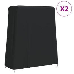 POKROWCE NA STÓŁ DO PING-PONGA 2 SZT. 165X70X185 CM OXFORD