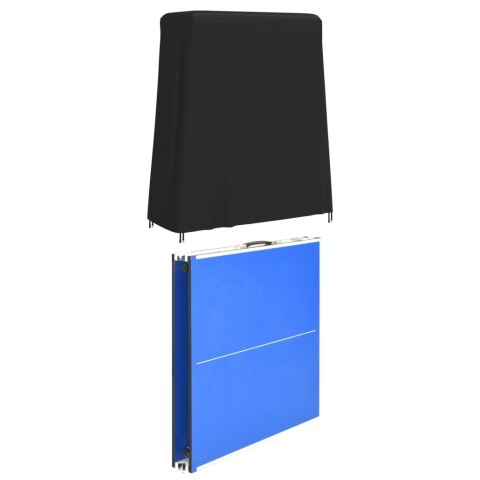 POKROWCE NA STÓŁ DO PING-PONGA 2 SZT. 165X70X185 CM OXFORD