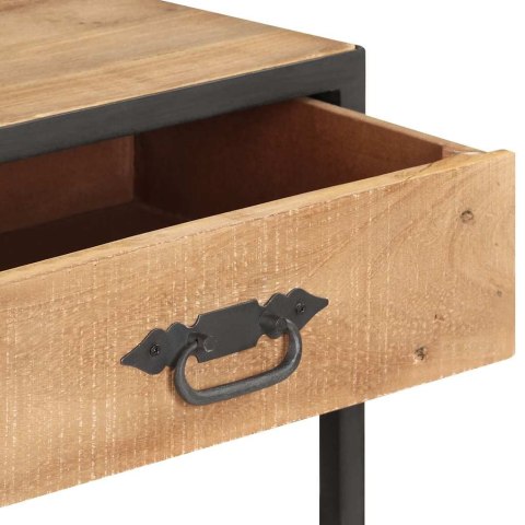 STOLIK KONSOLOWY 90X35X74 CM LITE DREWNO ODZYSKANE