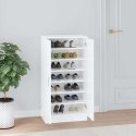 SZAFA NA BUTY WYSOKI POŁYSK BIAŁA 55X35X108 CM