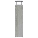 SZAFKA NA BUTY SZAROŚĆ BETONU 63X24X104 CM