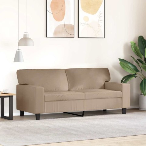 2-OSOBOWA SOFA KOLOR CAPPUCCINO 140 CM SZTUCZNA SKÓRA