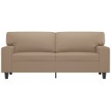 2-OSOBOWA SOFA KOLOR CAPPUCCINO 140 CM SZTUCZNA SKÓRA