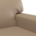 2-OSOBOWA SOFA KOLOR CAPPUCCINO 140 CM SZTUCZNA SKÓRA