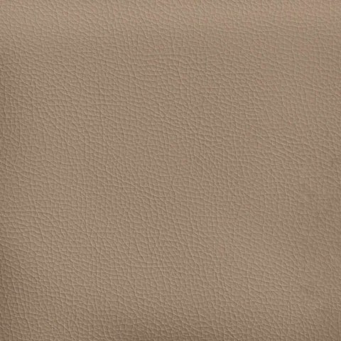 2-OSOBOWA SOFA KOLOR CAPPUCCINO 140 CM SZTUCZNA SKÓRA