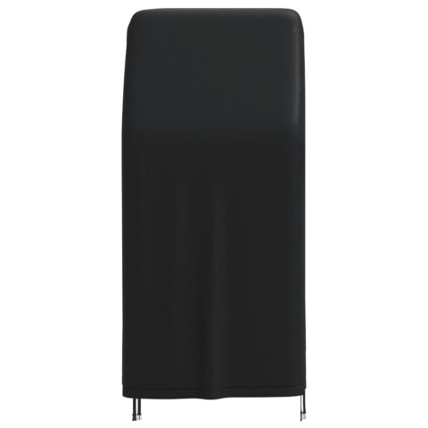 POKROWIEC NA GRILLA 162X61X122 CM CZARNY TKANINA OXFORD 420D