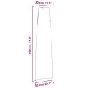 POKROWIEC NA PARASOL OGRODOWY CZARNY 190X50/30CM OXFORD 420D