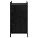 BUFET CZARNY DĄB 97 X 33 X 81 CM DREWNO INŻYNIERYJNE