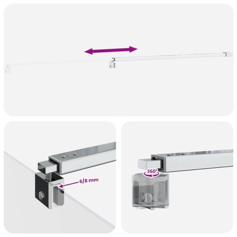 DRĄŻEK STABILIZUJĄCY DO KABINY PRYSZNICOWEJ 70-120 CM