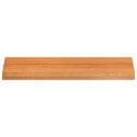 PARAPETY 2 SZT. JASNY BRĄZ 70 X 25 X 2 CM DREWNO BUKOWE