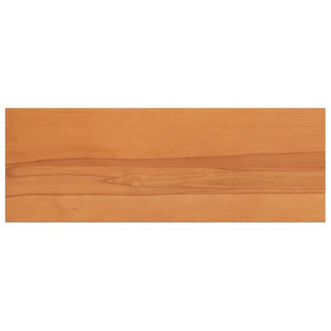 PARAPETY 2 SZT. JASNY BRĄZ 70 X 25 X 2 CM DREWNO BUKOWE