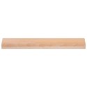 PARAPETY 2 SZT. NATURALNY 80X 20 X 2 CM DREWNO BUKOWE