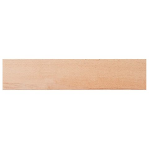 PARAPETY 2 SZT. NATURALNY 80X 20 X 2 CM DREWNO BUKOWE
