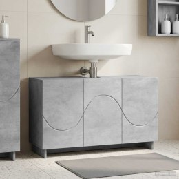 SZAFKA ŁAZIENKOWA BETONOWY SZARY 101 X 41 X 58 CM