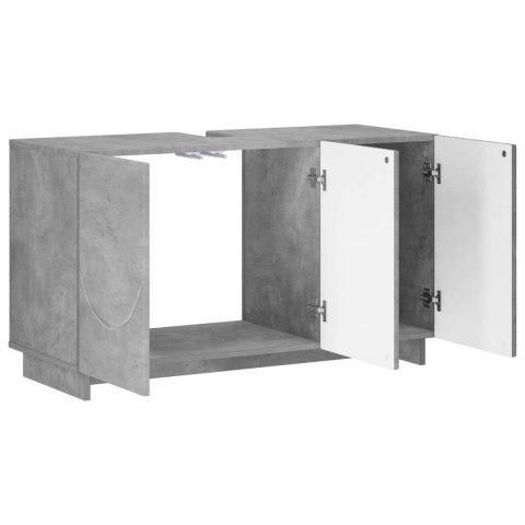 SZAFKA ŁAZIENKOWA BETONOWY SZARY 101 X 41 X 58 CM