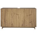 SZAFKA ŁAZIENKOWA DĄB ARTISAN 101 X 41 X 58 CM