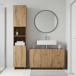 VidaXL Zestaw Szafek Łazienkowych 2 szt. Dąb artisan