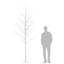 BRZOZA Z OŚWIETLENIEM 240 CIEPŁYCH BIAŁYCH LED 300 CM