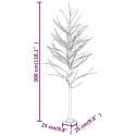 BRZOZA Z OŚWIETLENIEM 240 CIEPŁYCH BIAŁYCH LED 300 CM