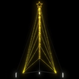 CHOINKA LED 615 LEDS CIEPŁA BIEL 404,5 CM