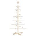 DREWNIANA CHOINKA DO UDEKOROWANIA 125 CM LITE DREWNO SOSNOWE