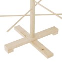 DREWNIANA CHOINKA DO UDEKOROWANIA 125 CM LITE DREWNO SOSNOWE