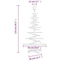 DREWNIANA CHOINKA DO UDEKOROWANIA 125 CM LITE DREWNO SOSNOWE
