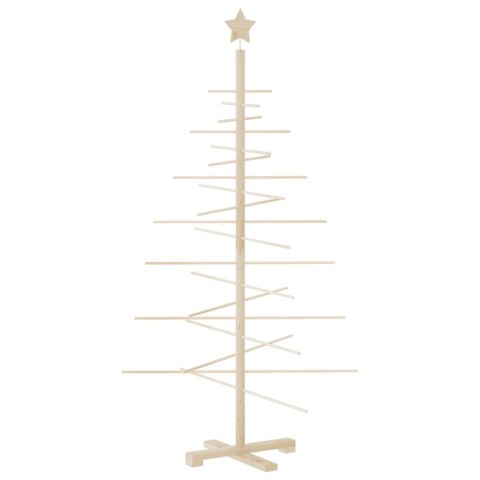 DREWNIANA CHOINKA DO UDEKOROWANIA 150 CM LITE DREWNO SOSNOWE