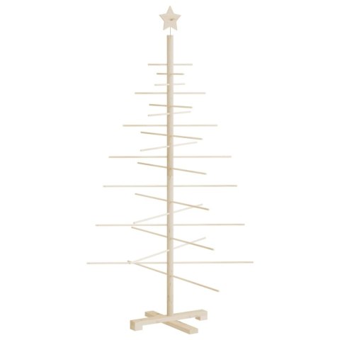 DREWNIANA CHOINKA DO UDEKOROWANIA 150 CM LITE DREWNO SOSNOWE