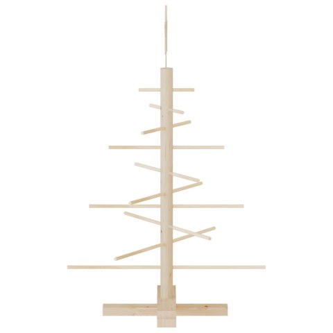 DREWNIANA CHOINKA DO UDEKOROWANIA 75 CM LITE DREWNO SOSNOWE