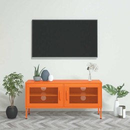 VidaXL Szafka pod telewizor, pomarańczowa, 105x35x50 cm, stalowa