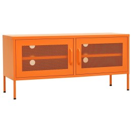VidaXL Szafka pod telewizor, pomarańczowa, 105x35x50 cm, stalowa