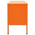 SZAFKA POD TELEWIZOR POMARAŃCZOWA 105X35X50 CM STALOWA