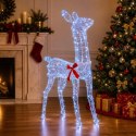 3D RENIFER BOŻONARODZENIOWY LOVIISA 110 LED NIEBIESKI