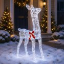 3D RENIFER BOŻONARODZENIOWY LOVIISA 110 LED ZIMNA BIEL