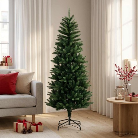 ARTIFICIAL HINGED CHRISTMAS TREE 150 CM PE I PVC ZIELONY