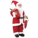FIGURKA ŚWIĘTEGO MIKOŁAJA CZERWONY 30 CM POLIESTER