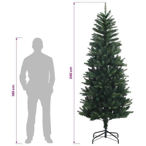 ARTIFICIAL HINGED CHRISTMAS TREE 240 CM PE I PVC ZIELONY