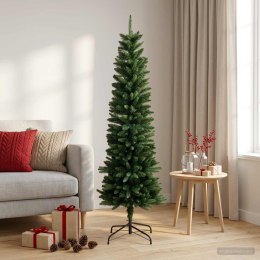 ARTIFICIAL SLIM CHRISTMAS TREE 120 CM PE I PVC ZIELONY