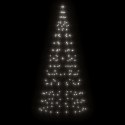 CHOINKA LED 200 LED ZIMNA BIEL 180 CM