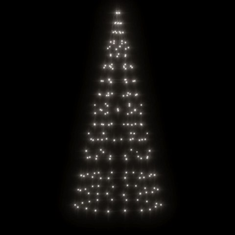 CHOINKA LED 200 LED ZIMNA BIEL 180 CM
