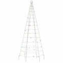 CHOINKA LED 200 DIOD LED KOLOROWA 180 CM