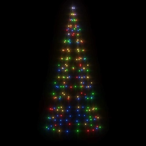 CHOINKA LED 200 DIOD LED KOLOROWA 180 CM