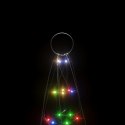 CHOINKA LED 200 DIOD LED KOLOROWA 180 CM