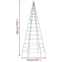 CHOINKA LED 200 DIOD LED KOLOROWA 180 CM