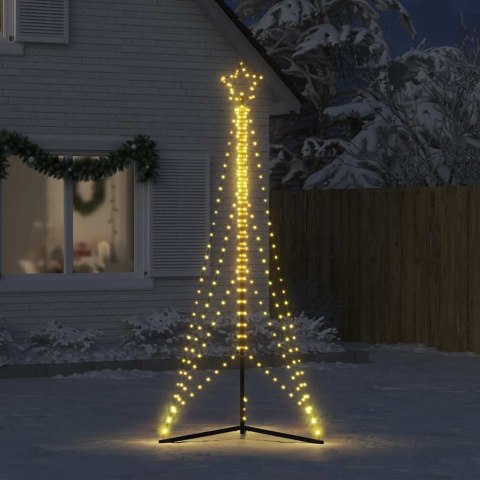 CHOINKA LED 483 LEDS CIEPŁA BIEL 240 CM