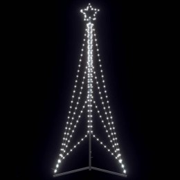 CHOINKA LED 483 DIODY LED ZIMNA BIEL 240 CM