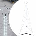 CHOINKA LED 483 DIODY LED ZIMNA BIEL 240 CM