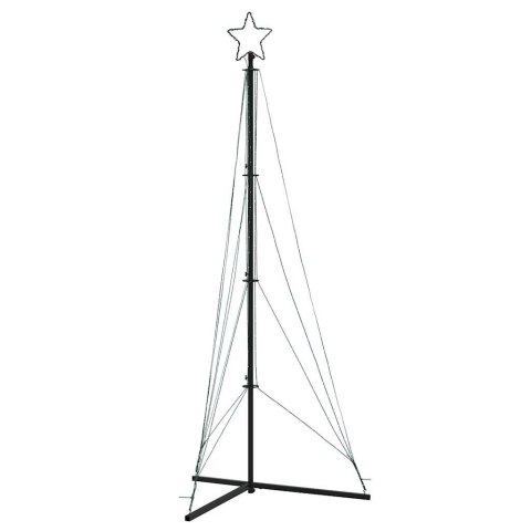 CHOINKA LED 483 DIODY LED ZIMNA BIEL 240 CM